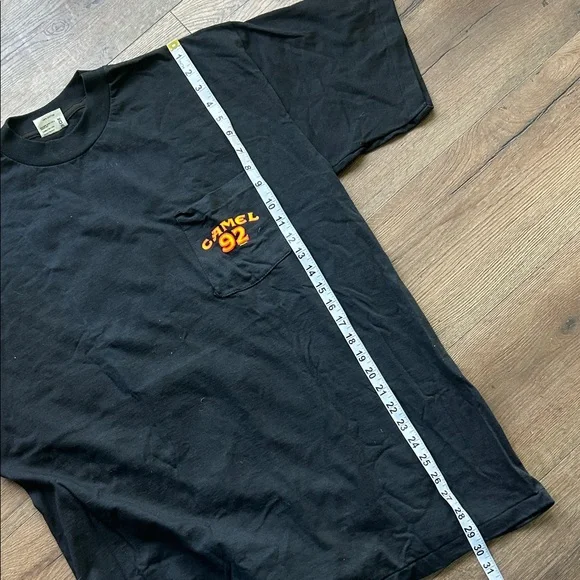 Camel Joe Vintage 1992 Black Graphic Tee - Born to Be Smooth ! XL - Picture 2 of 5